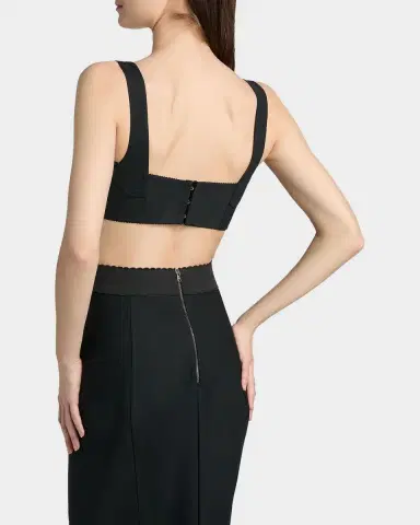 Dolce & Gabbana Satin Bra Top | Thumbnail 3