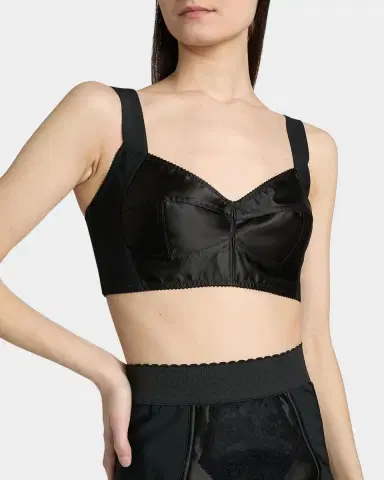 Dolce & Gabbana Satin Bra Top | Thumbnail 5