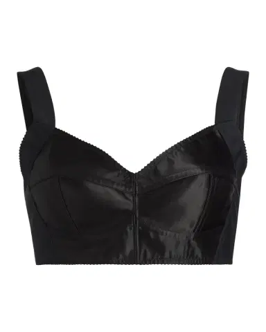 Dolce & Gabbana Satin Bra Top | Thumbnail 1