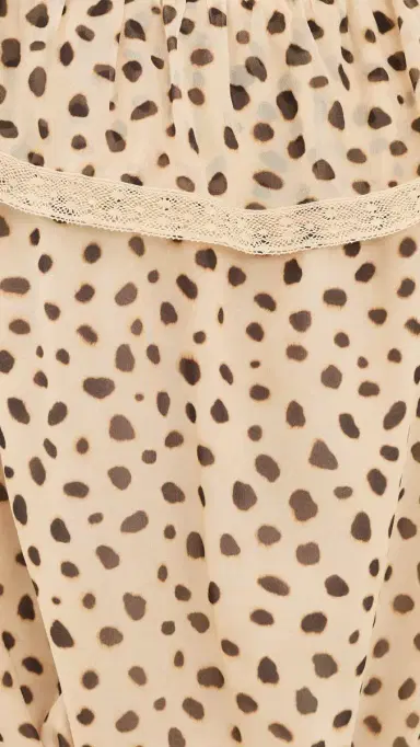 Posse Priscilla ilk Blouse Cheetah | Thumbnail 6 Posse Priscilla ilk Blouse Cheetah | Thumbnail 6