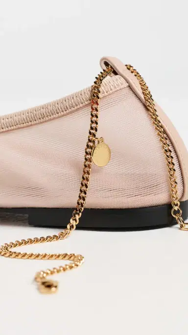 Stella McCartney Ballerina Soft Stretch Mesh Flats Blush | Thumbnail 6