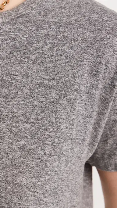 Year of Ours YOS Cropped Tee Heathered Grey L | Thumbnail 6