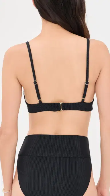 BEACH RIOT Camilla Bikini Top Black | Thumbnail 3 BEACH RIOT Camilla Bikini Top Black | Thumbnail 3