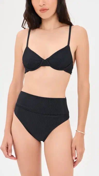 BEACH RIOT Camilla Bikini Top Black | Thumbnail 5 BEACH RIOT Camilla Bikini Top Black | Thumbnail 5