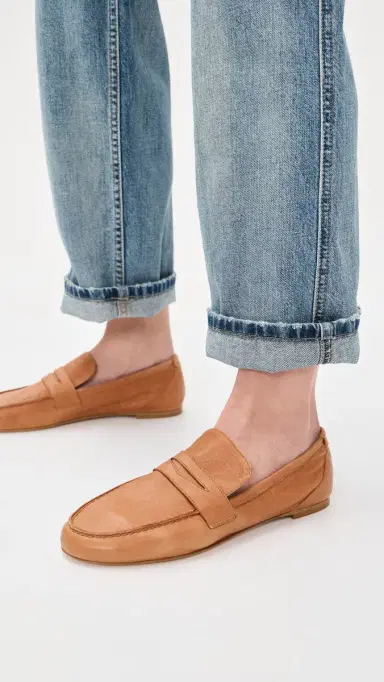 Jamie Haller The Unlined Penny Loafers Cuoio 36.5 | Thumbnail 3