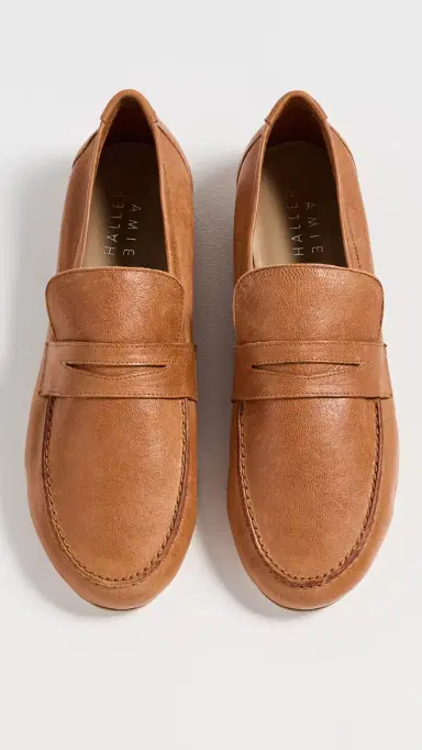 Jamie Haller The Unlined Penny Loafers Cuoio 36.5 | Thumbnail 5
