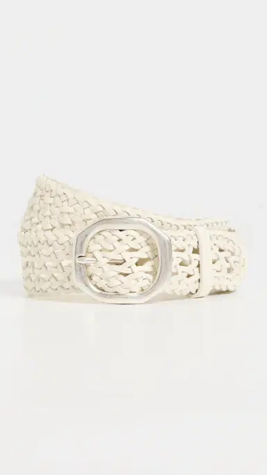 rag & bone Audrey Woven Belt Antique White | Thumbnail 2
