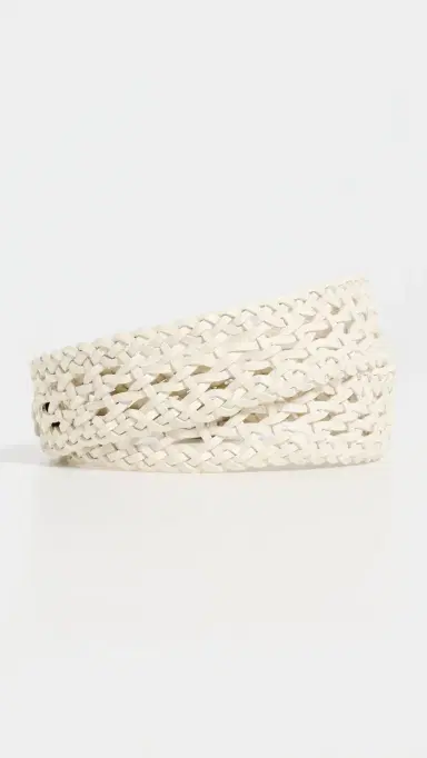 rag & bone Audrey Woven Belt Antique White | Thumbnail 4