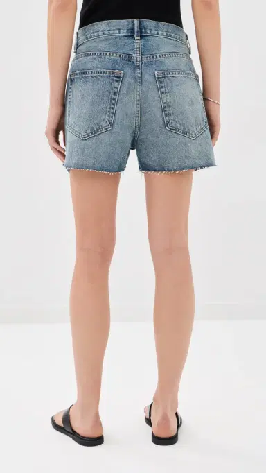 Nili Lotan Cobain Denim Shorts Summer Wash | Thumbnail 3 Nili Lotan Cobain Denim Shorts Summer Wash | Thumbnail 3