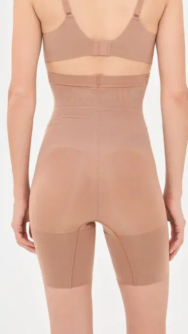 SPANX panxculpt GoFigure Mid Thigh Shorts Cinnamon | Thumbnail 3