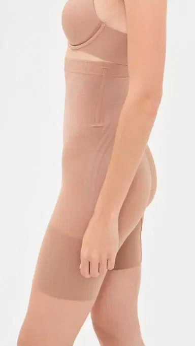 SPANX panxculpt GoFigure Mid Thigh Shorts Cinnamon | Thumbnail 4