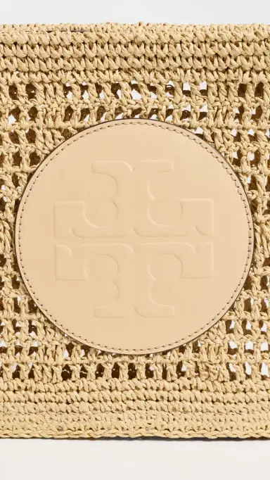 Tory Burch Ella Hand-Crocheted Pouch Natural | Thumbnail 5 Tory Burch Ella Hand-Crocheted Pouch Natural | Thumbnail 5