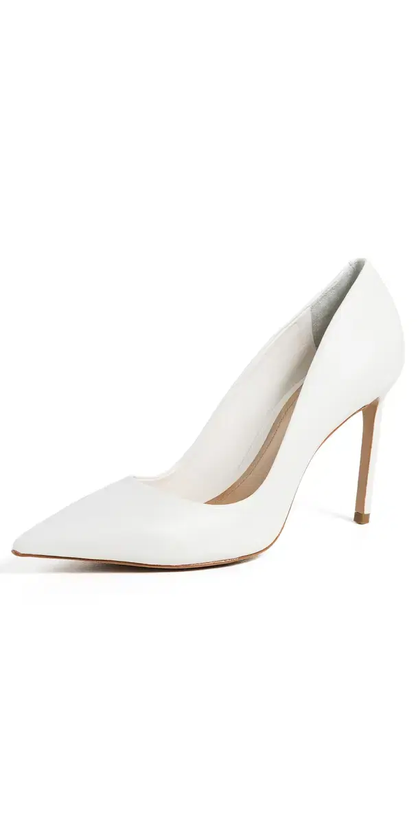 Schutz Lou Pumps White