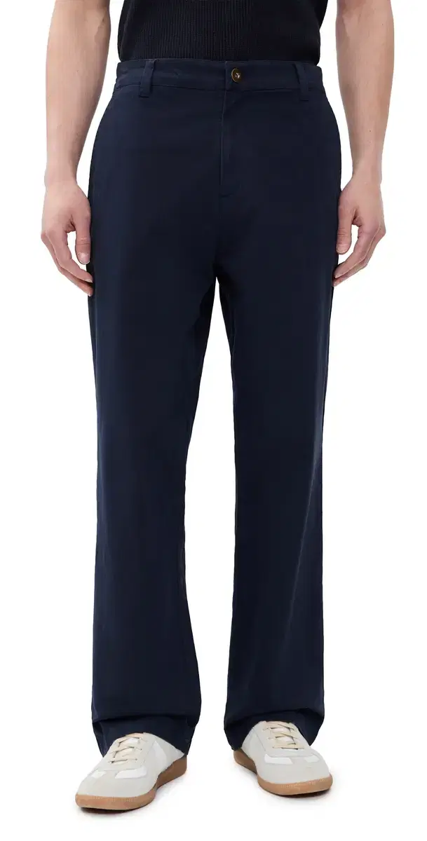 Stretch Chinos Dark Blue 36