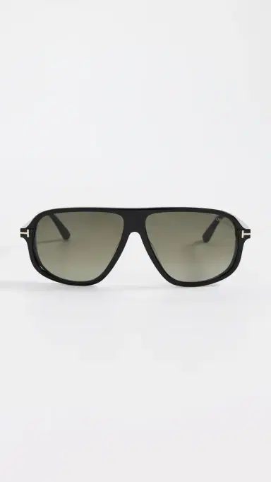 Tom Ford Guillaume Sunglasses Shiny Black/Gradient Smoke One Size | Thumbnail 2 Tom Ford Guillaume Sunglasses Shiny Black/Gradient Smoke One Size | Thumbnail 2