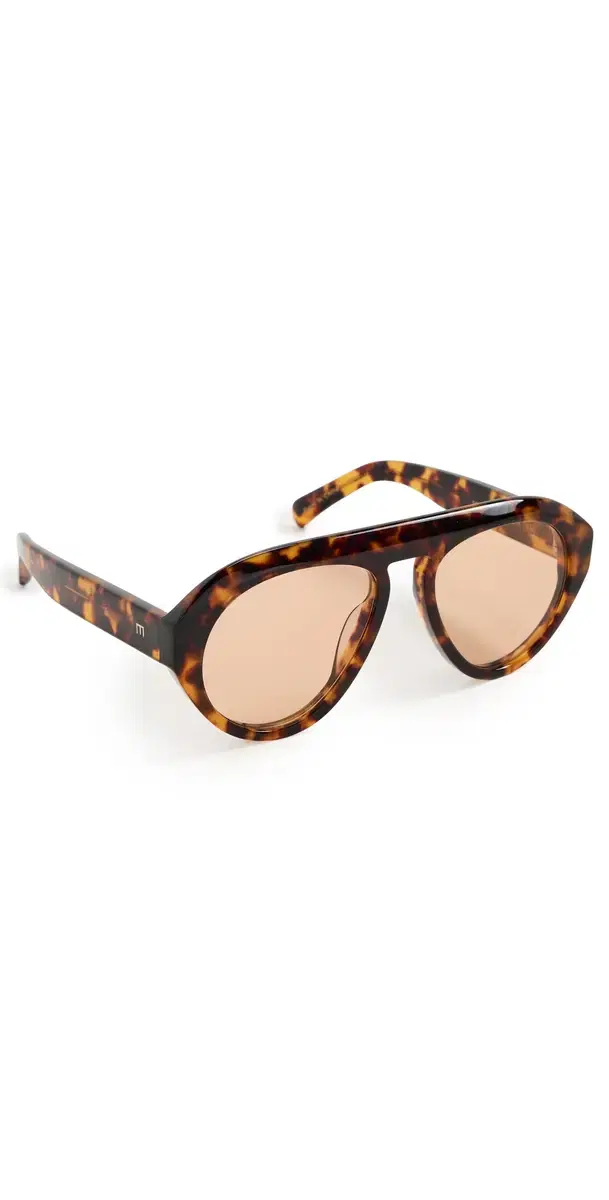Val Sunglasses Brown Tortoise One Size