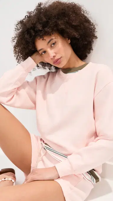 State & Lake Dillon Sweatshirt Pale Pink | Thumbnail 2 State & Lake Dillon Sweatshirt Pale Pink | Thumbnail 2
