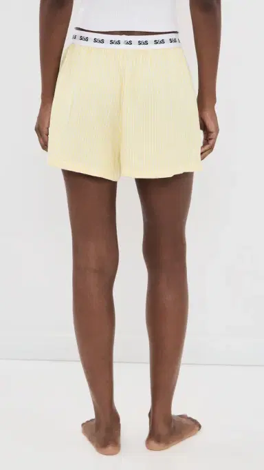 Stripe & Stare Pajama Shorts | Thumbnail 3