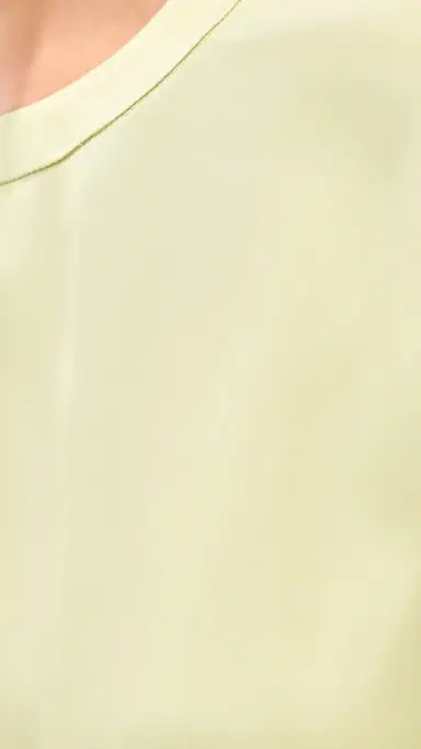 LE BOP Chandler Satin Tee Honeydew M | Thumbnail 5