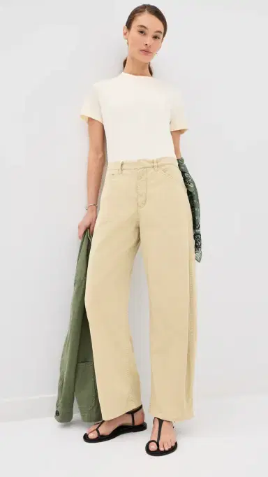 Nili Lotan Tribeca Pants Vintage Washed/Solstice 0 | Thumbnail 2