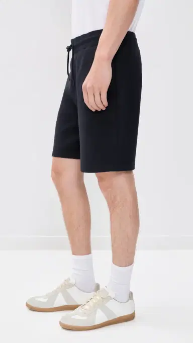 Theory Sweat Shorts In Fine Bilen 7 | Thumbnail 4