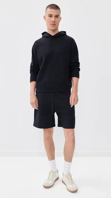 Theory Sweat Shorts In Fine Bilen 7 | Thumbnail 5