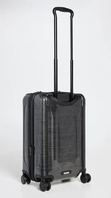 TUMI International Front Pocket Expandable 4 Wheeled Carry-On Black/Graphite One Size | Thumbnail 4