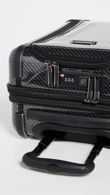 TUMI International Front Pocket Expandable 4 Wheeled Carry-On Black/Graphite One Size | Thumbnail 5