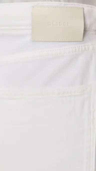 DL1961 Zoie Wrap Relaxed Pants White Aura (DL Aura) 30 | Thumbnail 6