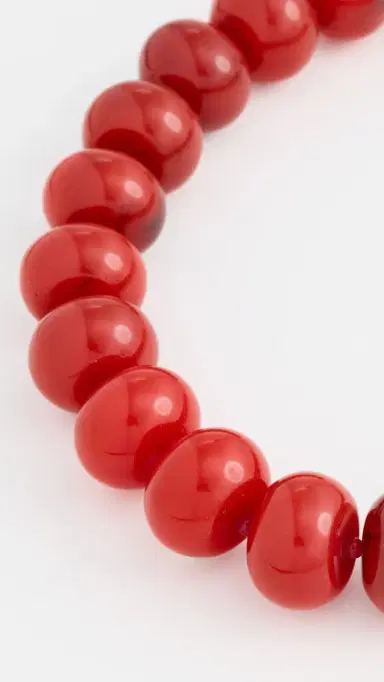 BaubleBar Joan Necklace Red One Size | Thumbnail 4