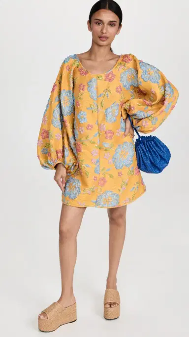 Arianne Elmy Yellow Good Luck Dress | Thumbnail 5