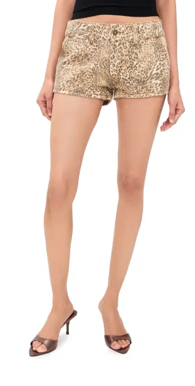 LIONESS Gisele Shorts Leopard S | Thumbnail 1 LIONESS Gisele Shorts Leopard S | Thumbnail 1