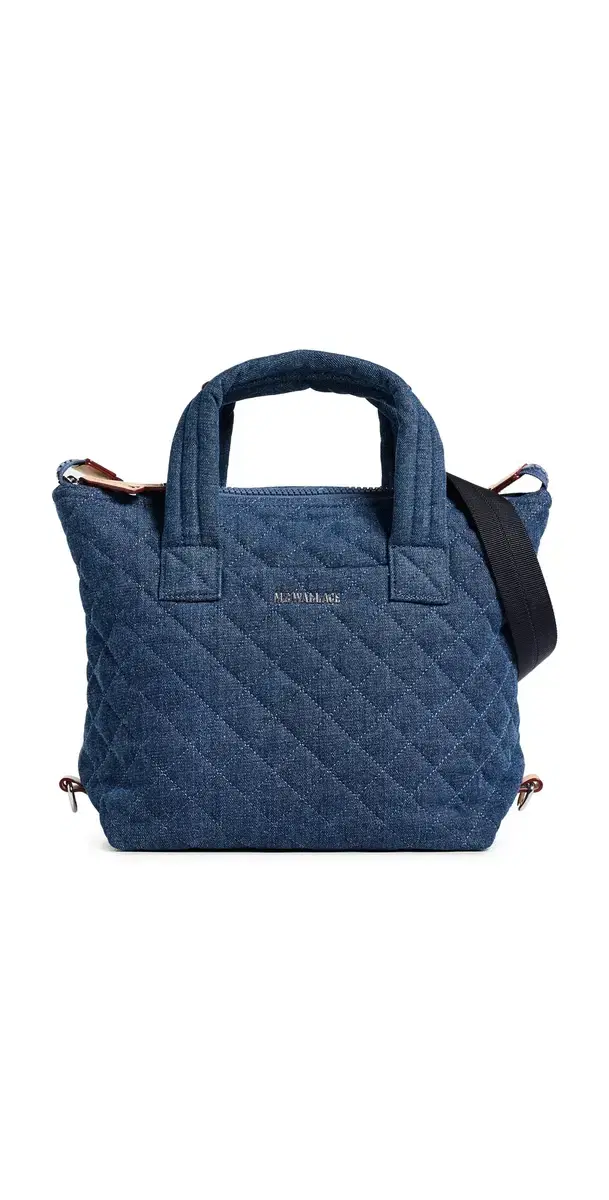 Small Sutton Deluxe Tote True Blue Denim One Size
