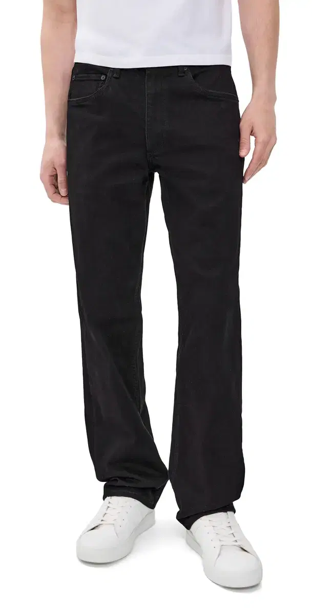rag & bone Fit 4 Authentic Stretch Jeans Black