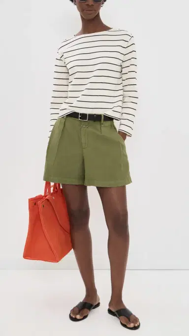 Closed Revyl Twill Shorts Hunter Green | Thumbnail 2 Closed Revyl Twill Shorts Hunter Green | Thumbnail 2