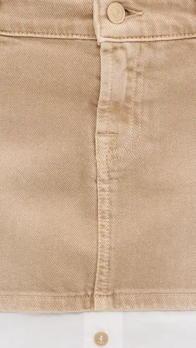 7 For All Mankind Double Layer Cherry Skirt Colored Mankind | Thumbnail 6