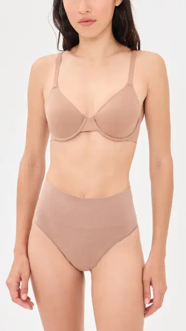 SPANX shape ExtraOrdinary Thong Cafe au ait | Thumbnail 4