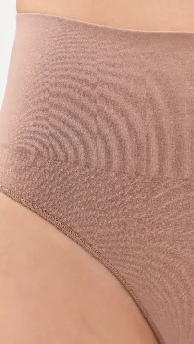 SPANX shape ExtraOrdinary Thong Cafe au ait | Thumbnail 5