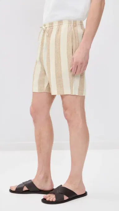 Kardo Olbia Handloom Striped Shorts 6 | Thumbnail 5 Kardo Olbia Handloom Striped Shorts 6 | Thumbnail 5