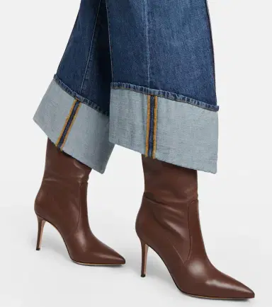 Gianvito Rossi Hansen 85 knee-high leather boots | Thumbnail 6