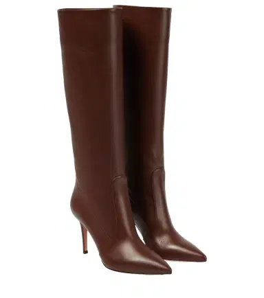 Gianvito Rossi Hansen 85 knee-high leather boots | Thumbnail 1