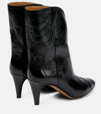 Isabel Marant Dytho crinkled leather ankle boots | Thumbnail 3