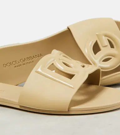 Dolce & Gabbana DG rubber slides | Thumbnail 3
