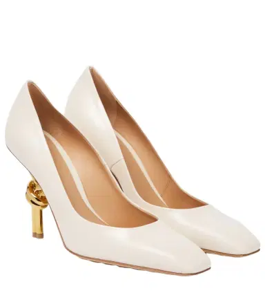 Bottega Veneta Knot leather pumps | Thumbnail 1 Bottega Veneta Knot leather pumps | Thumbnail 1