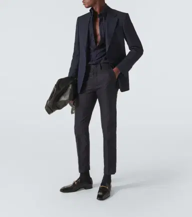 Tom Ford Wool, mohair, and silk suit jacket | Thumbnail 2 Tom Ford Wool, mohair, and silk suit jacket | Thumbnail 2