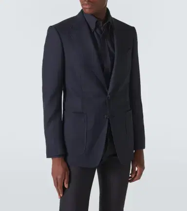 Tom Ford Wool, mohair, and silk suit jacket | Thumbnail 3 Tom Ford Wool, mohair, and silk suit jacket | Thumbnail 3