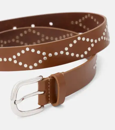 Isabel Marant Liliana studded leather belt | Thumbnail 2