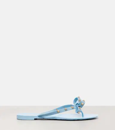 Valentino Garavani Rockstud PVC thong sandals | Thumbnail 4
