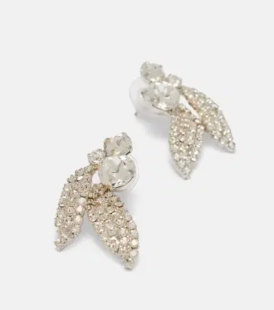 Jennifer Behr Alvara crystal-embellished earrings | Thumbnail 3