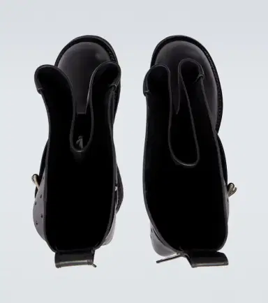 Balenciaga Venom leather biker boots | Thumbnail 3